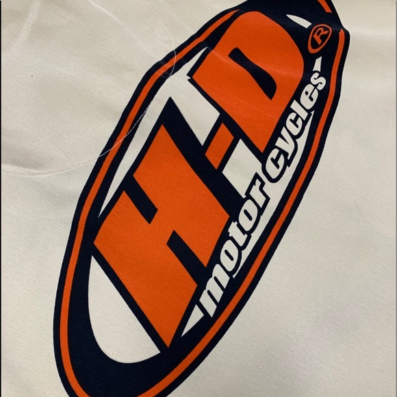 Harley Davidson button up collar dress shirt - Picture 4 of 5